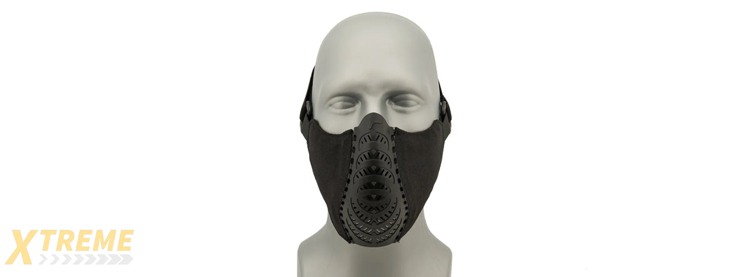 G-Force Ventilated Discreet Half Face Mask (BLACK)