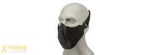 G-Force Ventilated Discreet Half Face Mask (BLACK)