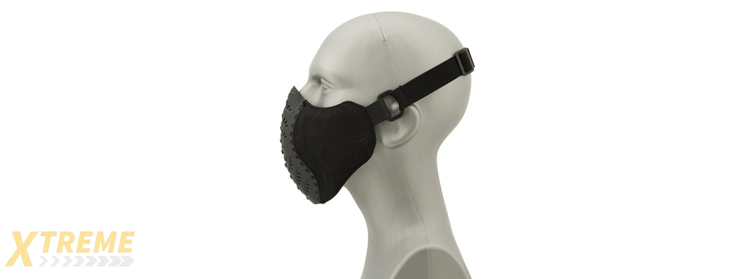 G-Force Ventilated Discreet Half Face Mask (BLACK)