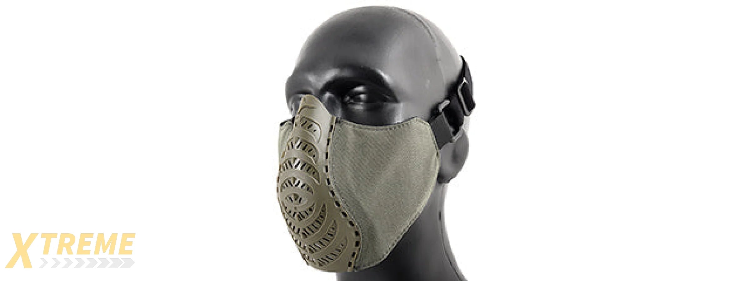 G-Force Ventilated Discreet Half Face Mask (OLIVE DRAB)