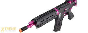 G&G GR4 G26 FEMME FATAL ERG AIRSOFT AEG RIFLE - BLACK / PINK