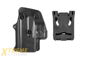 G002 HARD SHELL PISTOL HOLSTER (BK)