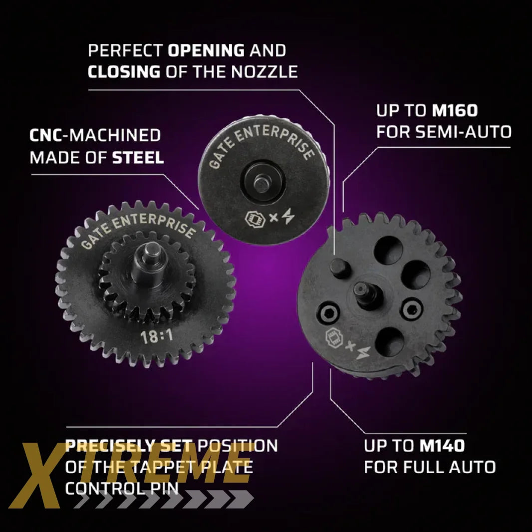 GATE Enterprise EON CNC 13:1 Gear Set