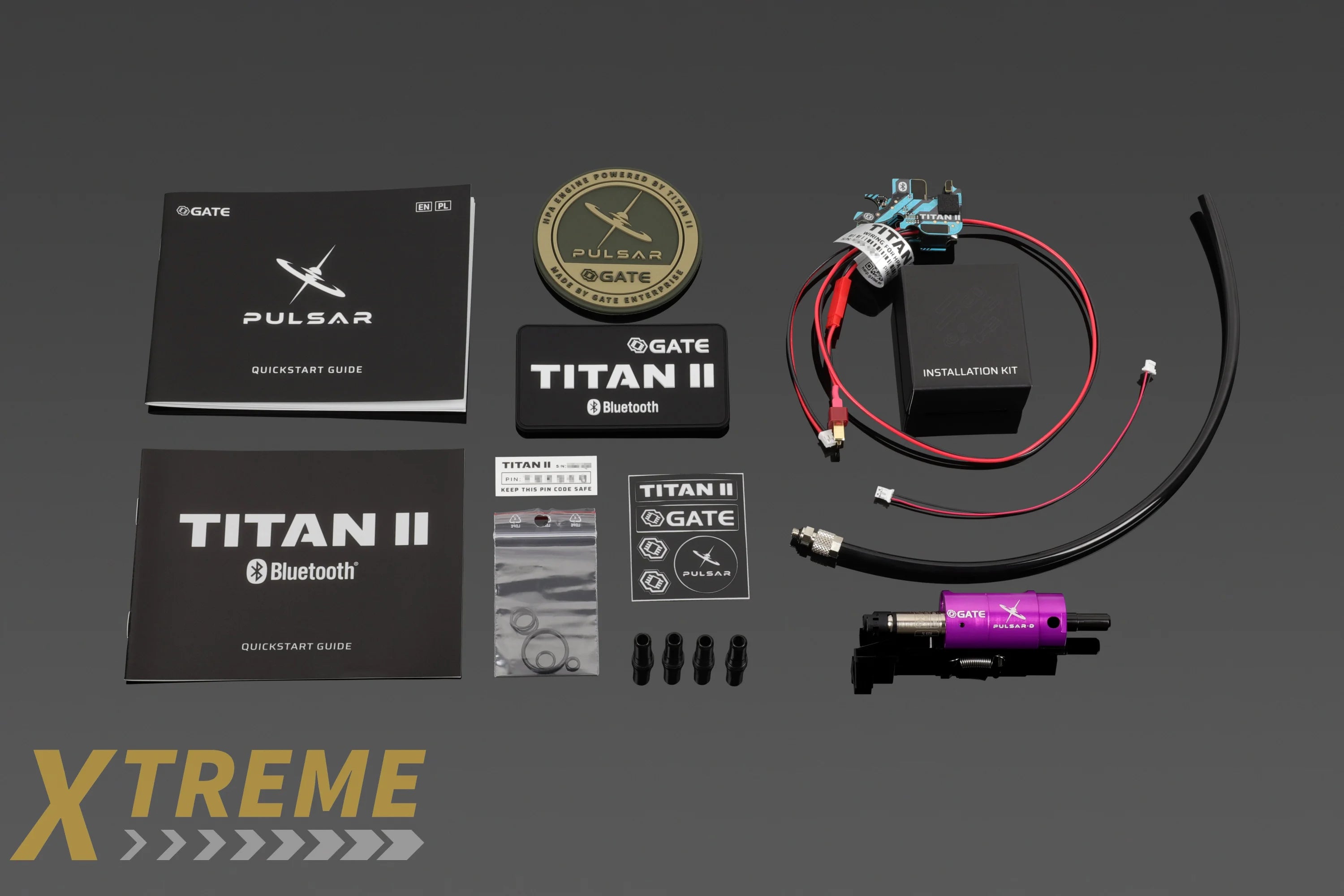 GATE Enterprise PULSAR D HPA Engine with TITAN II Bluetooth [Rear Wired]