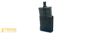 GBRS Group Single Rifle 7.62 Magazine Pouch w/ Bungee Retention - (Black)