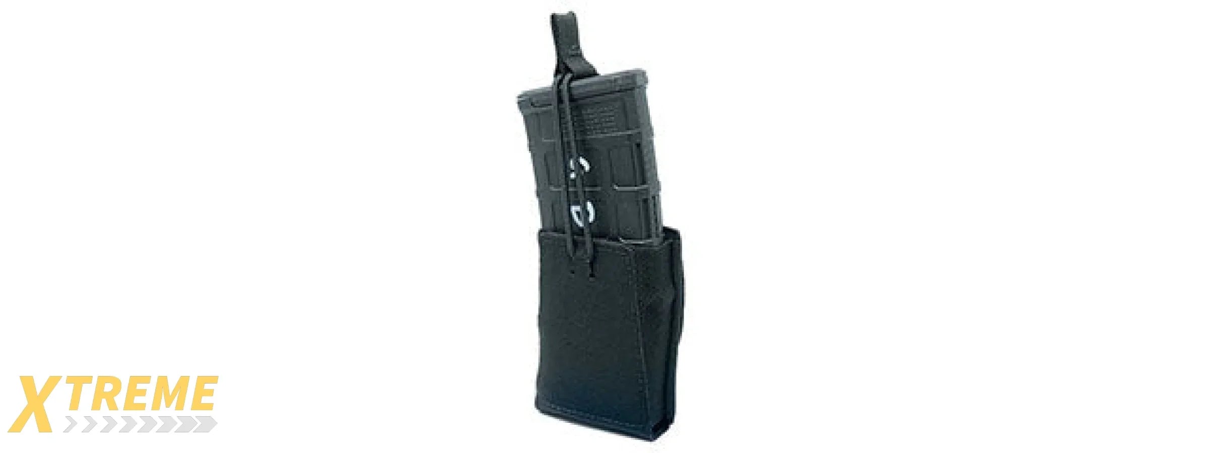 GBRS Group Single Rifle Magazine Pouch w/ Bungee Retention - (Black)