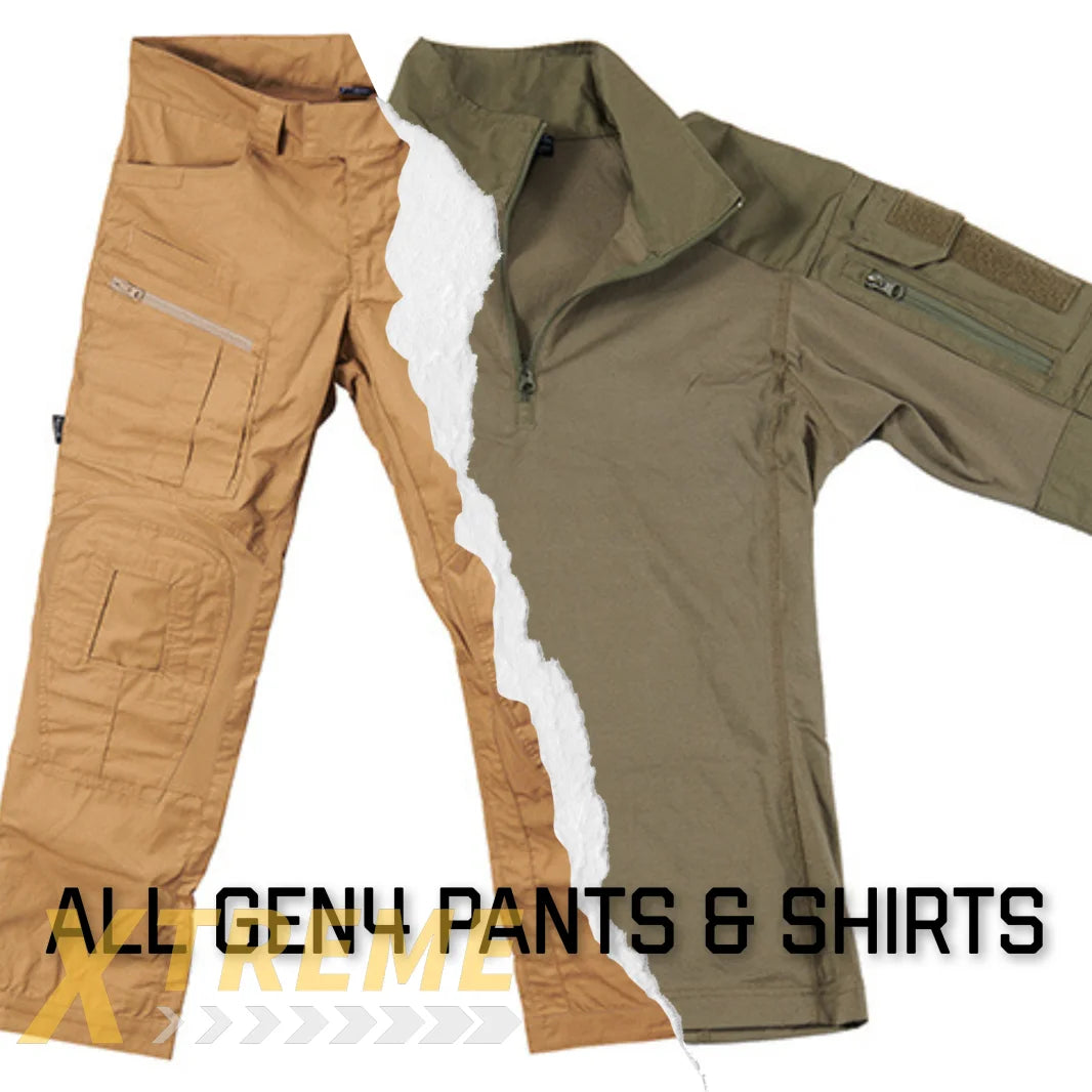 Gen4 Combat BDU Airsoft Uniform Shirts and Pants