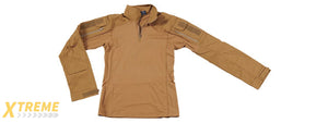 Lancer Tactical Gen4 Combat BDU S Airsoft Shirt - (Tan)