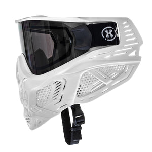 HSTL® Skull Goggle "Ghost" - White w/ Smoke Lens - XTREME Airsoft Superstore