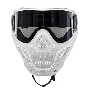 HSTL® Skull Goggle "Ghost" - White w/ Smoke Lens - XTREME Airsoft Superstore