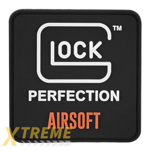 GLOCK AIRSOFT PATCH-BLACKWHITEORANGE - Elite Force - Misc./SWAG
