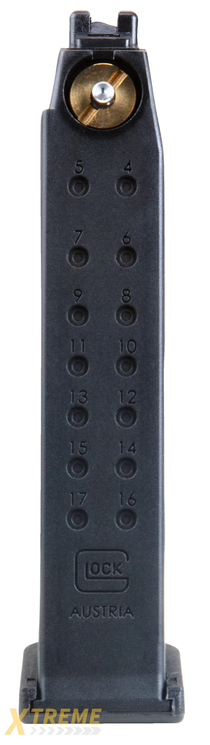 GLOCK G17 GEN 3 CO2 MAG-6MM-BLACK - GLOCK GAS BLOWBACK - Pistols