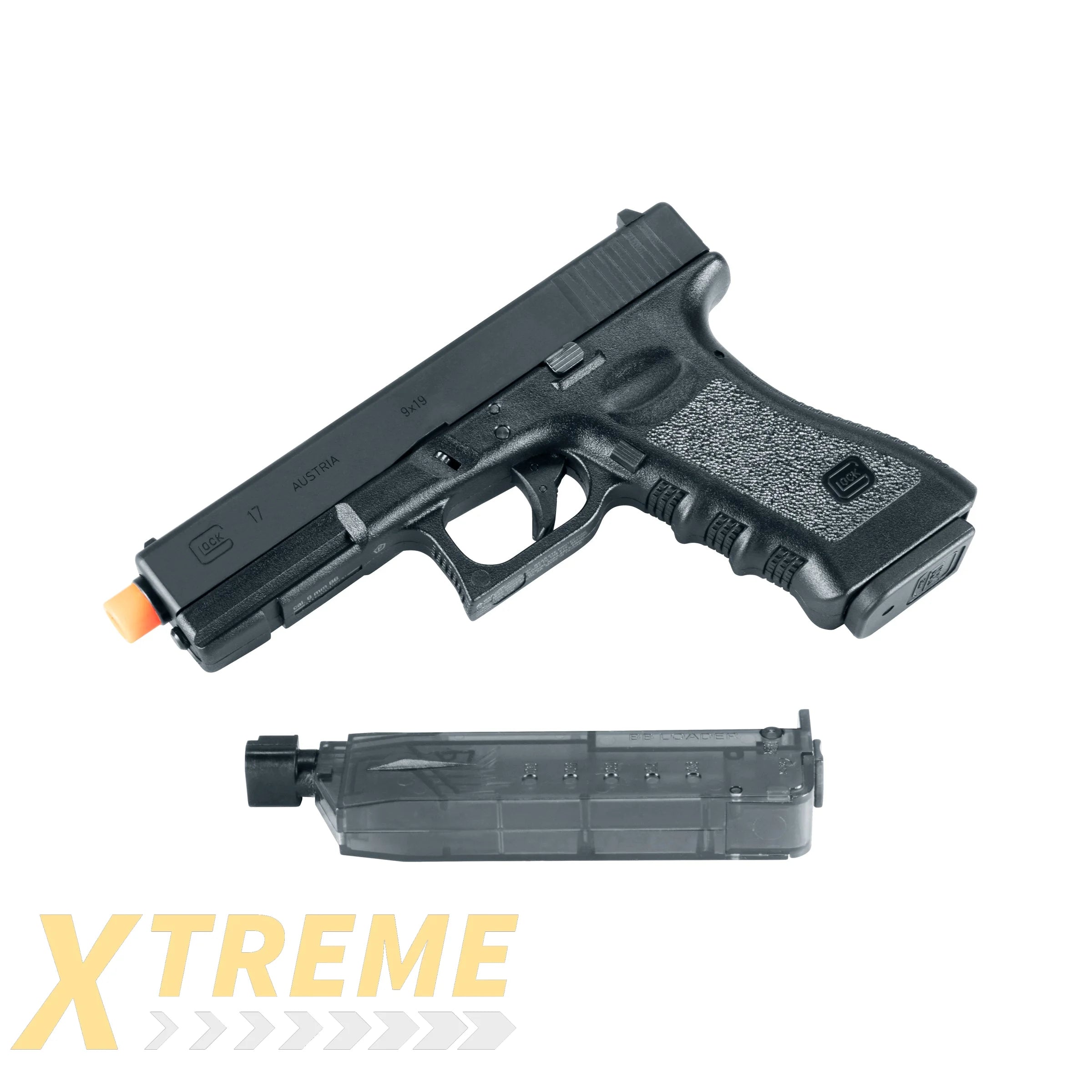 GLOCK G17 GEN 3 GBB MAG-6MM-BLACK - GLOCK GAS BLOWBACK - Pistols