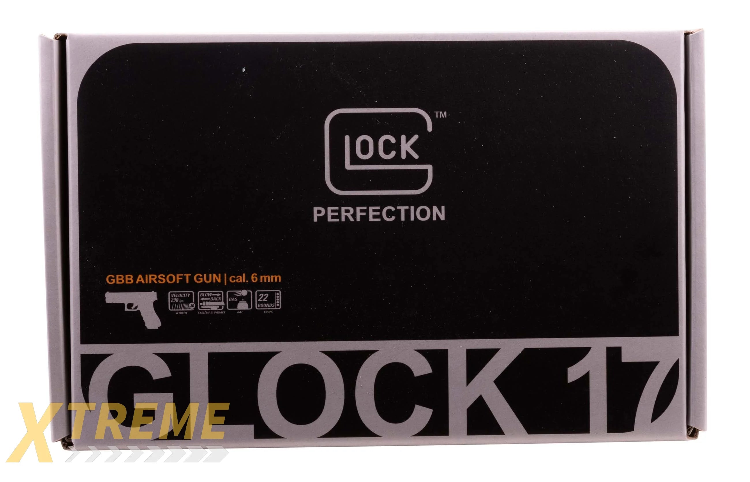 GLOCK G17 GEN 4 GBB 6MM BLACK - GLOCK GAS BLOWBACK - Pistols