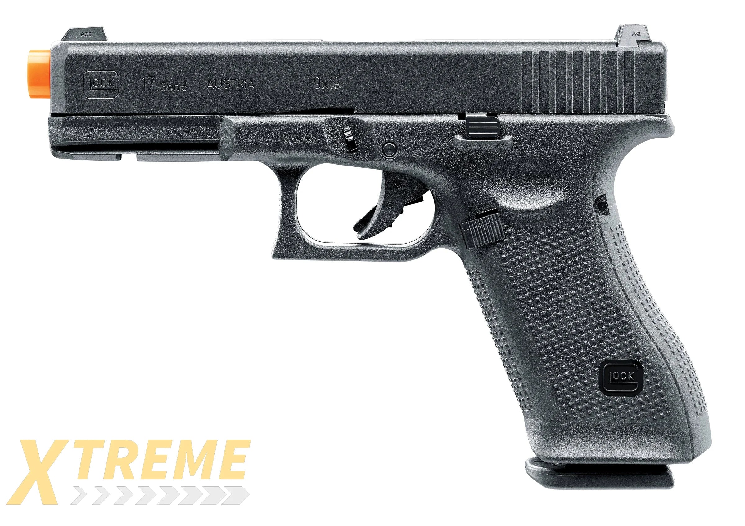 GLOCK G17 GEN 5 GBB - 6MM - BLACK - GLOCK GAS BLOWBACK - Pistols