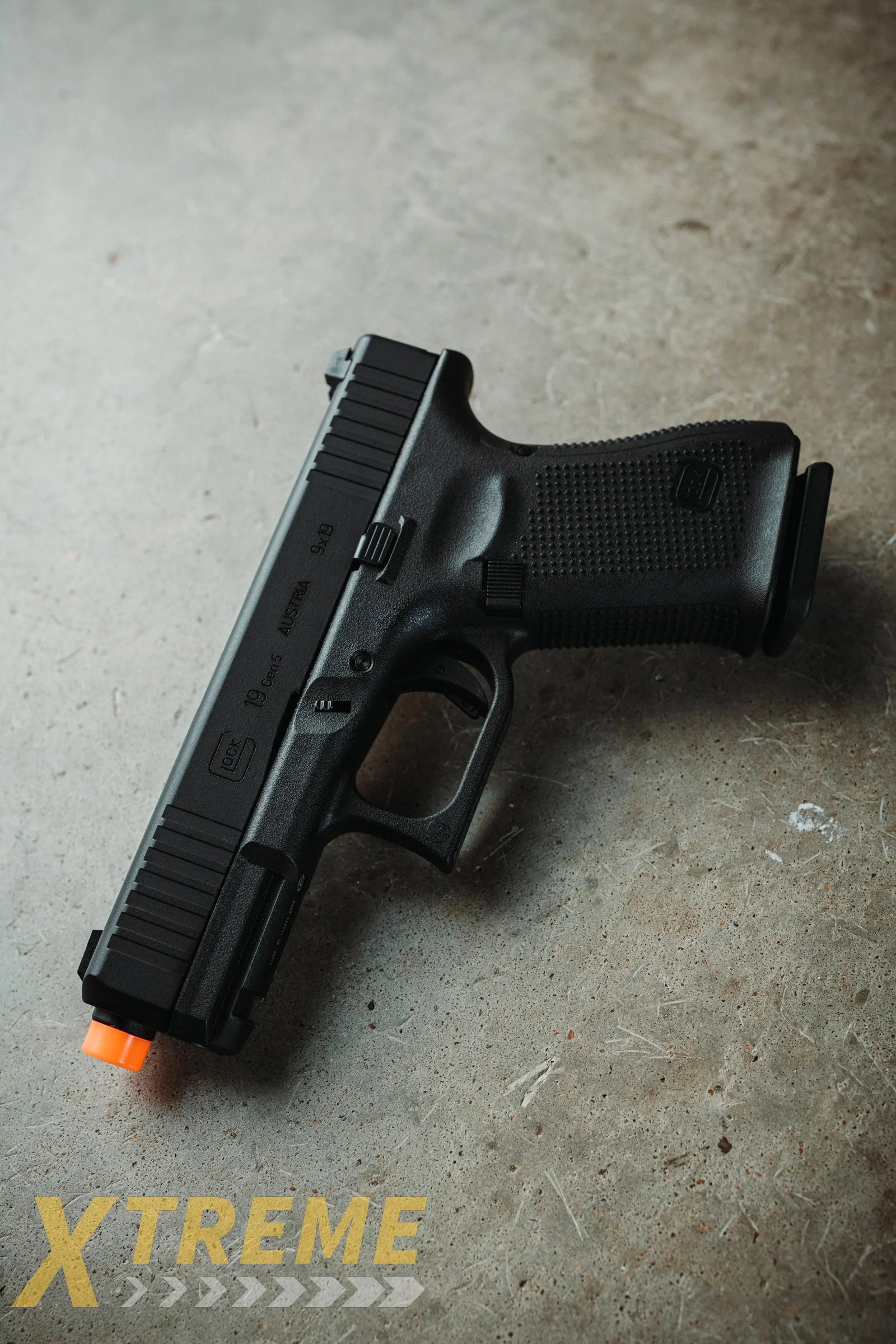 GLOCK G19 GEN 5 GBB-6MM-BLACK - GLOCK GAS BLOWBACK - Pistols