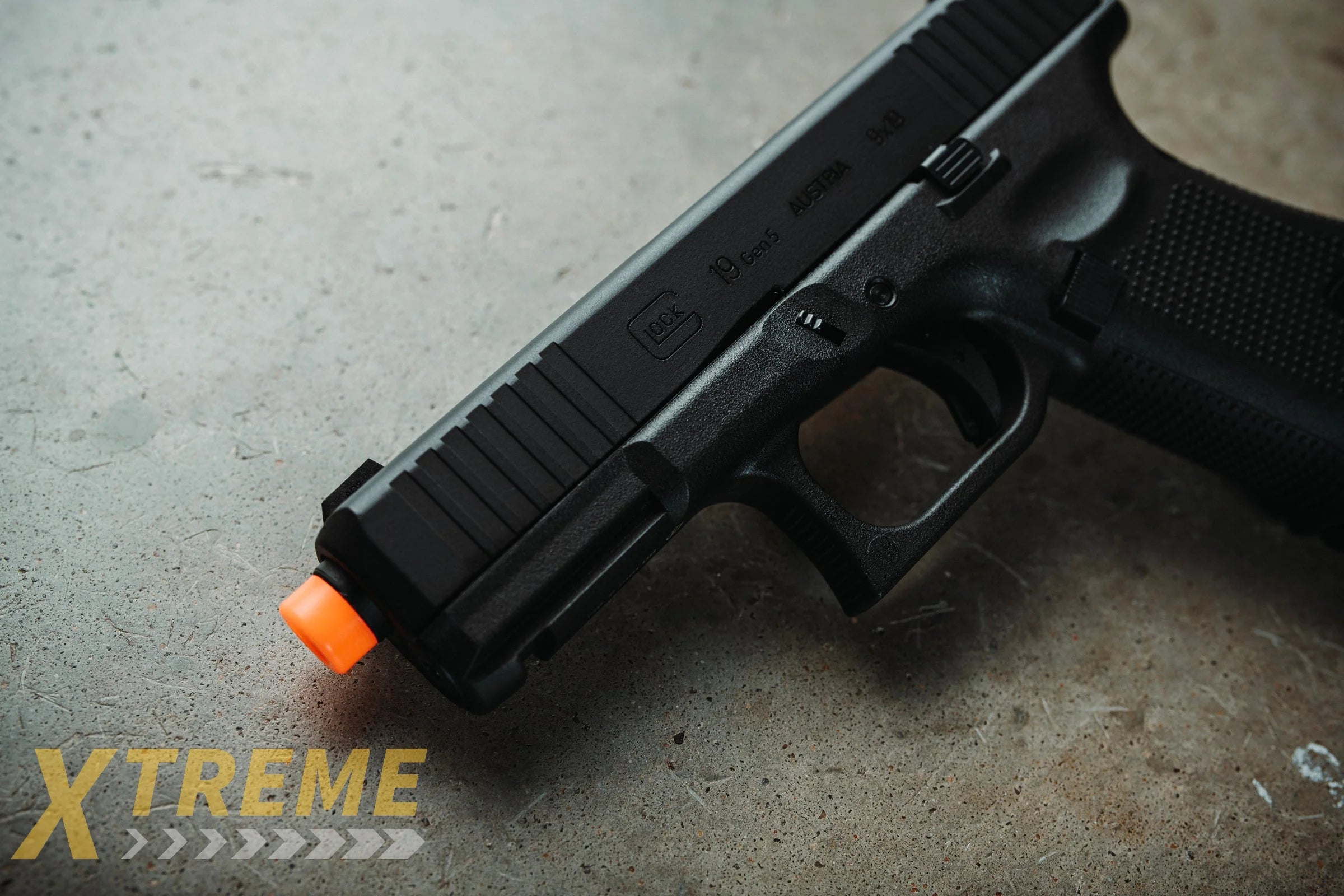 GLOCK G19 GEN 5 GBB-6MM-BLACK - GLOCK GAS BLOWBACK - Pistols