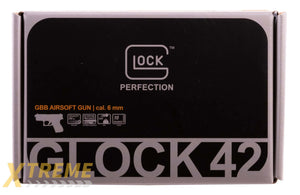GLOCK G42 GBB-6MM-BLACK - GLOCK GAS BLOWBACK - Pistols