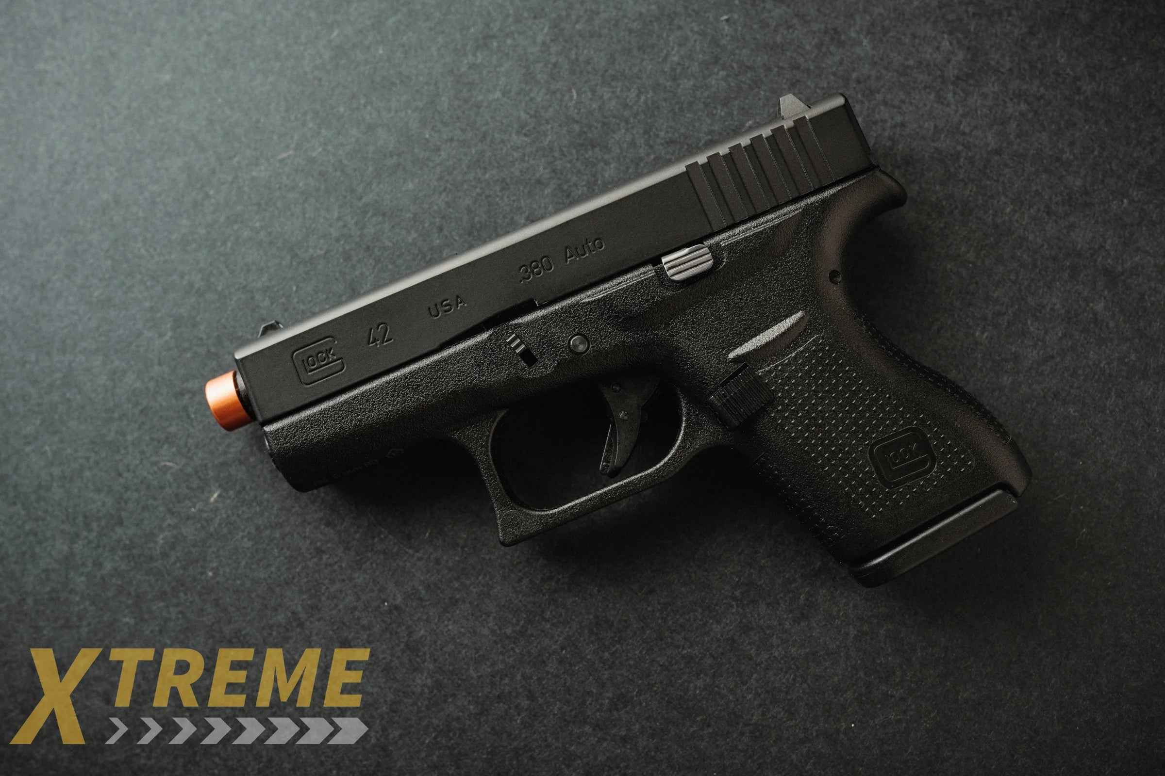 GLOCK G42 GBB-6MM-BLACK - GLOCK GAS BLOWBACK - Pistols