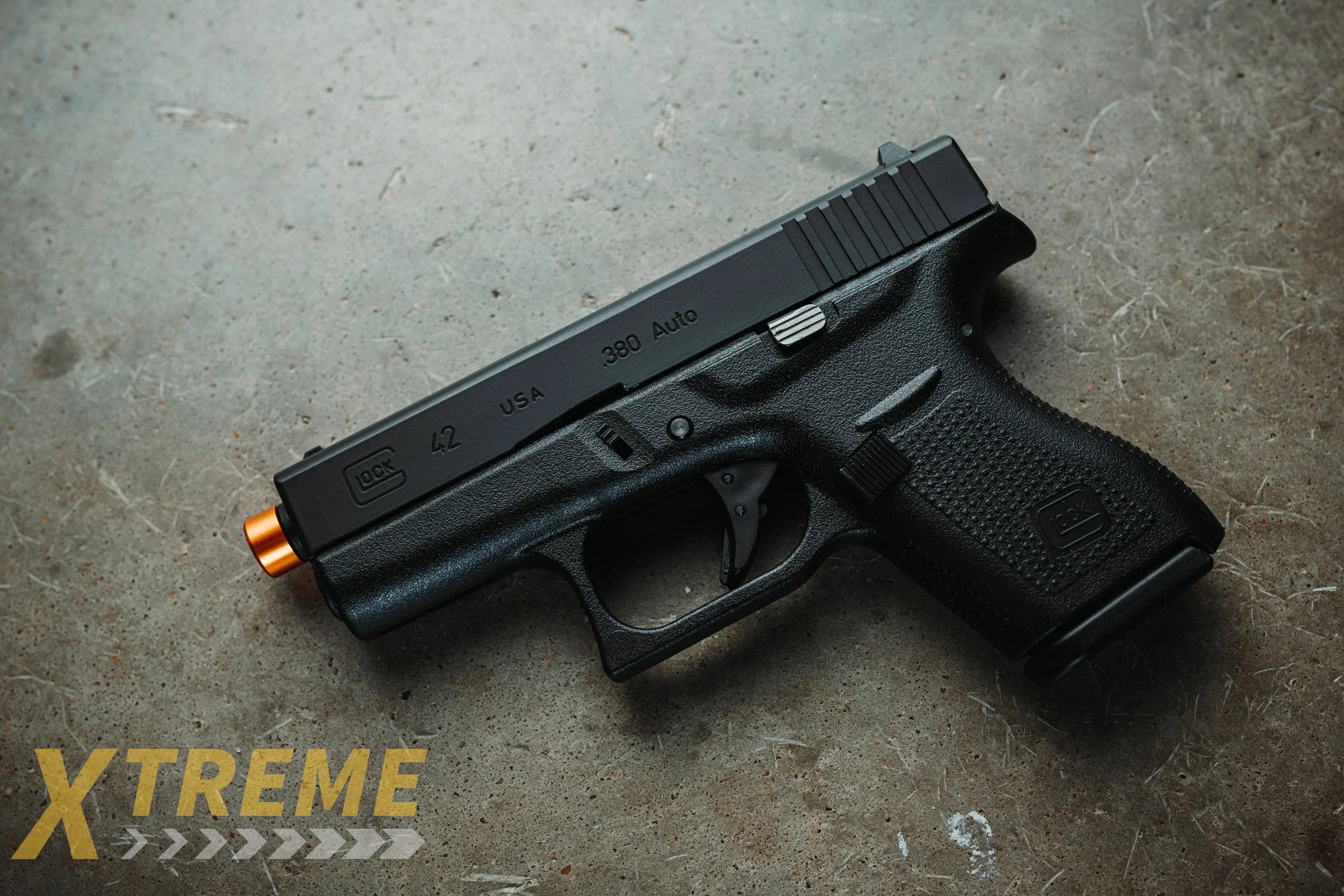 GLOCK G42 GBB-6MM-BLACK - GLOCK GAS BLOWBACK - Pistols