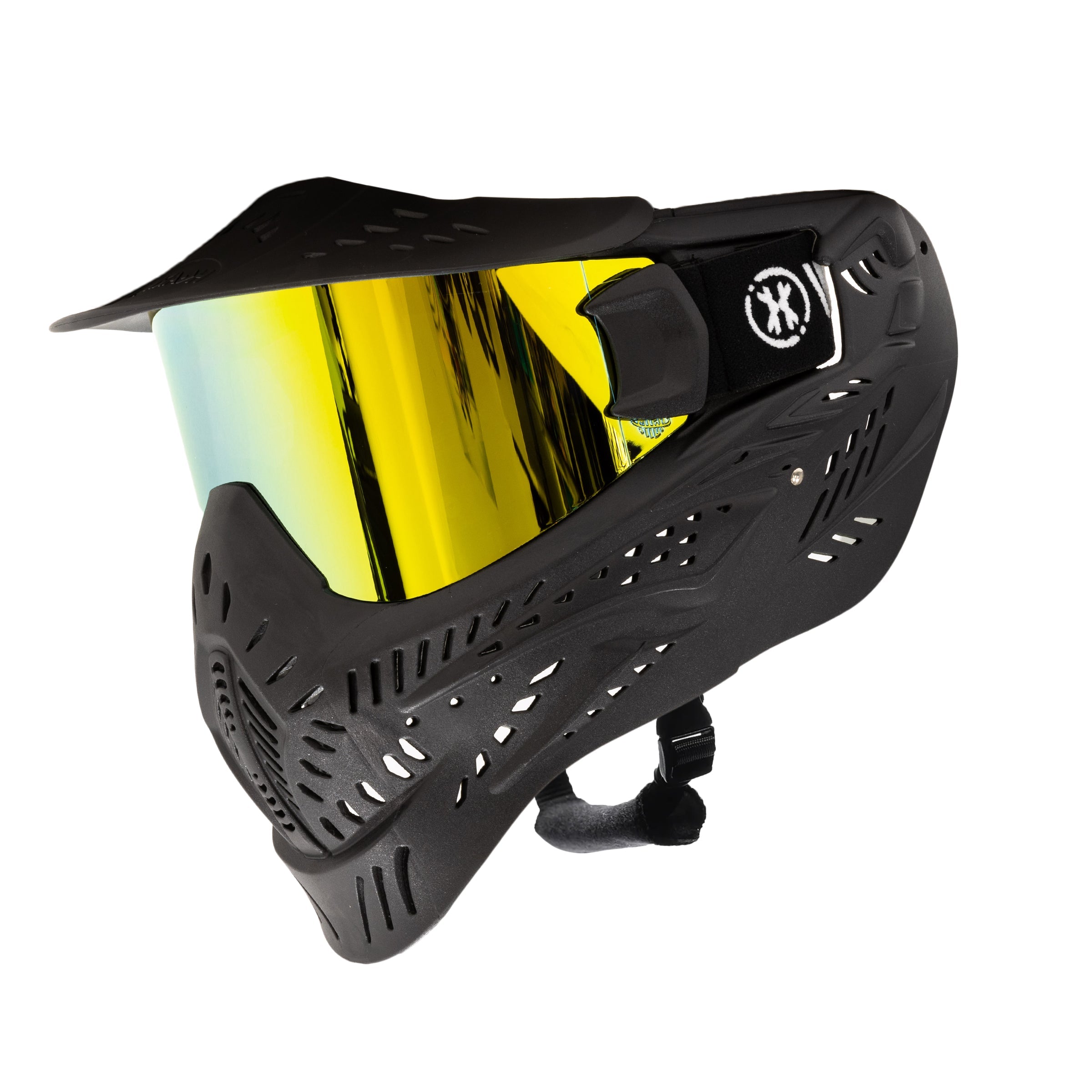 HSTL® Goggle - Black w/ Gold Thermal Lens - XTREME Airsoft Superstore
