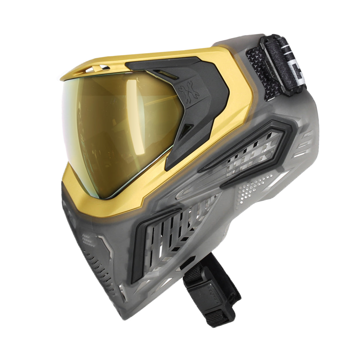 SLR Goggle - Alloy (Gold/Black/Smoke) Gold Lens - XTREME Airsoft Superstore