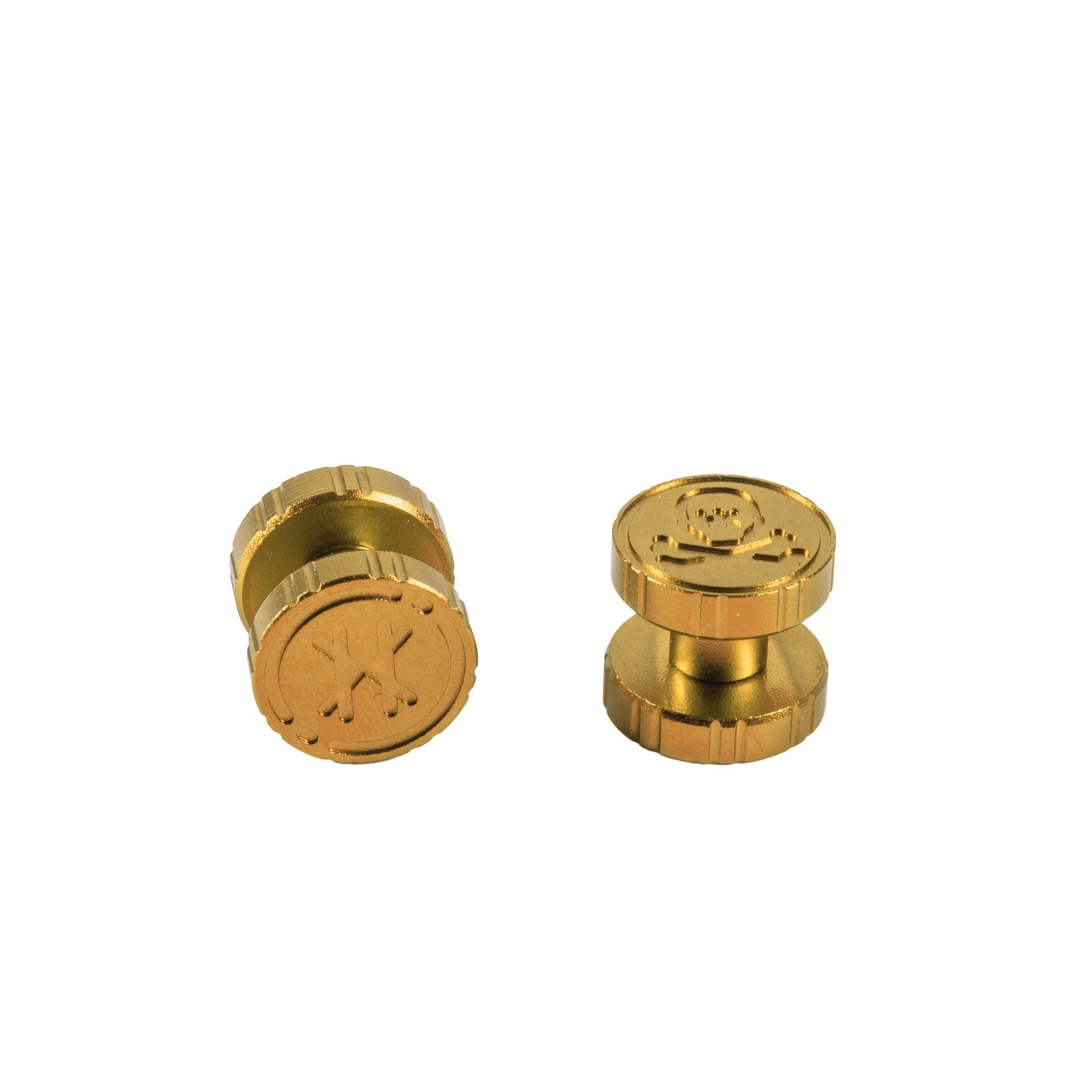 Machined Goggle Screw Set "Icon" Gold - XTREME Airsoft Superstore