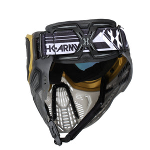 SLR Goggle - Alloy (Gold/Black/Smoke) Gold Lens - XTREME Airsoft Superstore