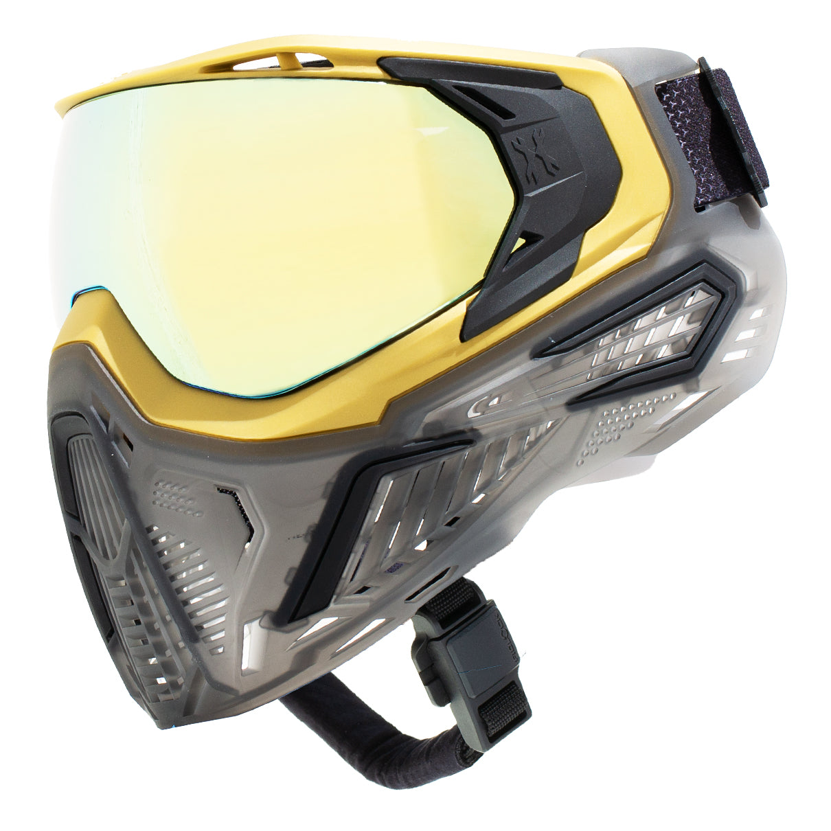 SLR Goggle - Alloy (Gold/Black/Smoke) Gold Lens - XTREME Airsoft Superstore