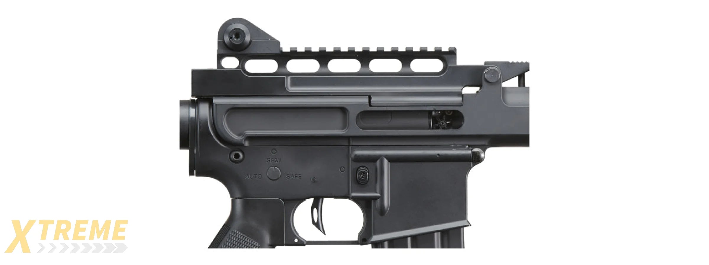 Golden Eagle AR LMG Airsoft Light Machine Gun (Color: Black)