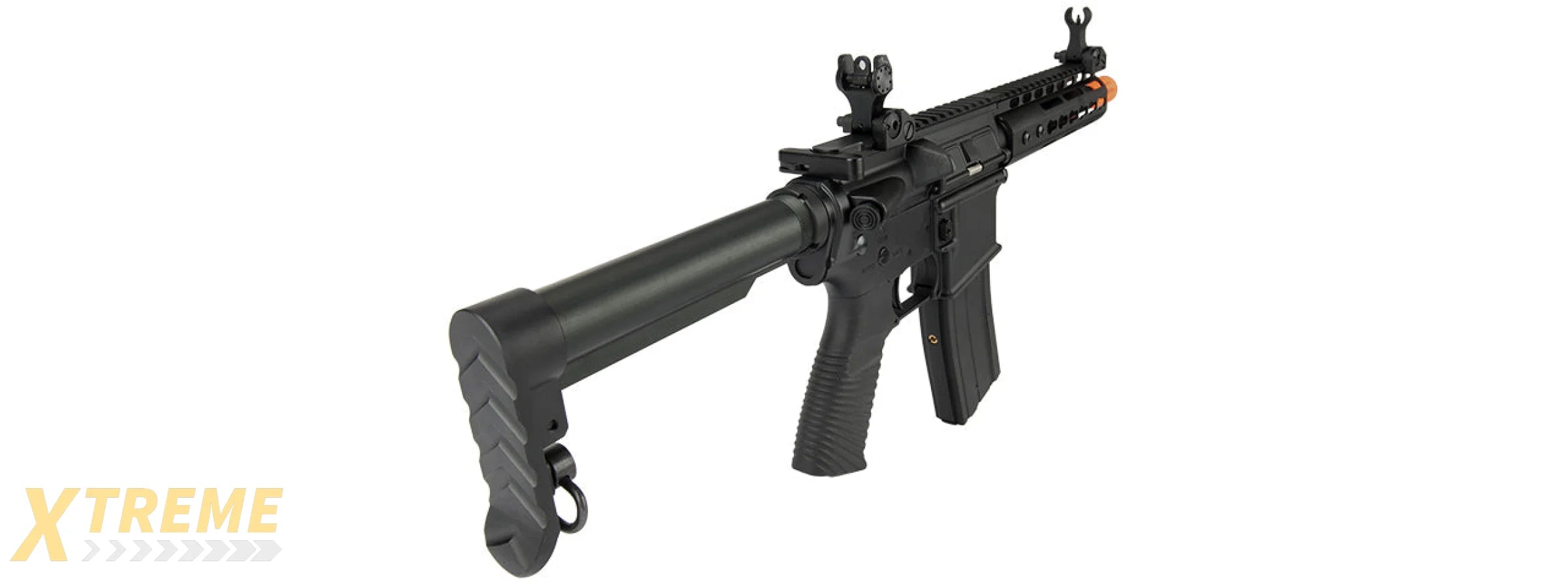 GOLDEN EAGLE MC6637 ELITE SERIES 7 KEYMOD CQB GBB AIRSOFT RIFLE (BLACK)