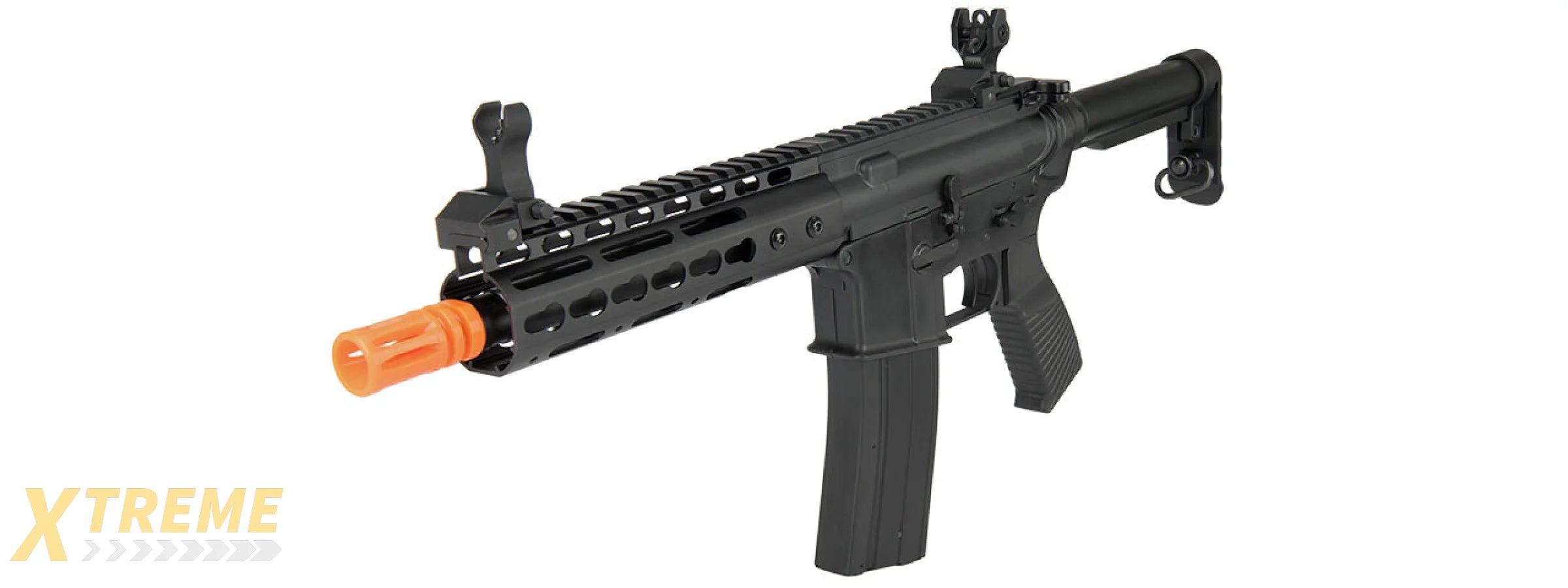 GOLDEN EAGLE MC6637 ELITE SERIES 7 KEYMOD CQB GBB AIRSOFT RIFLE (BLACK)