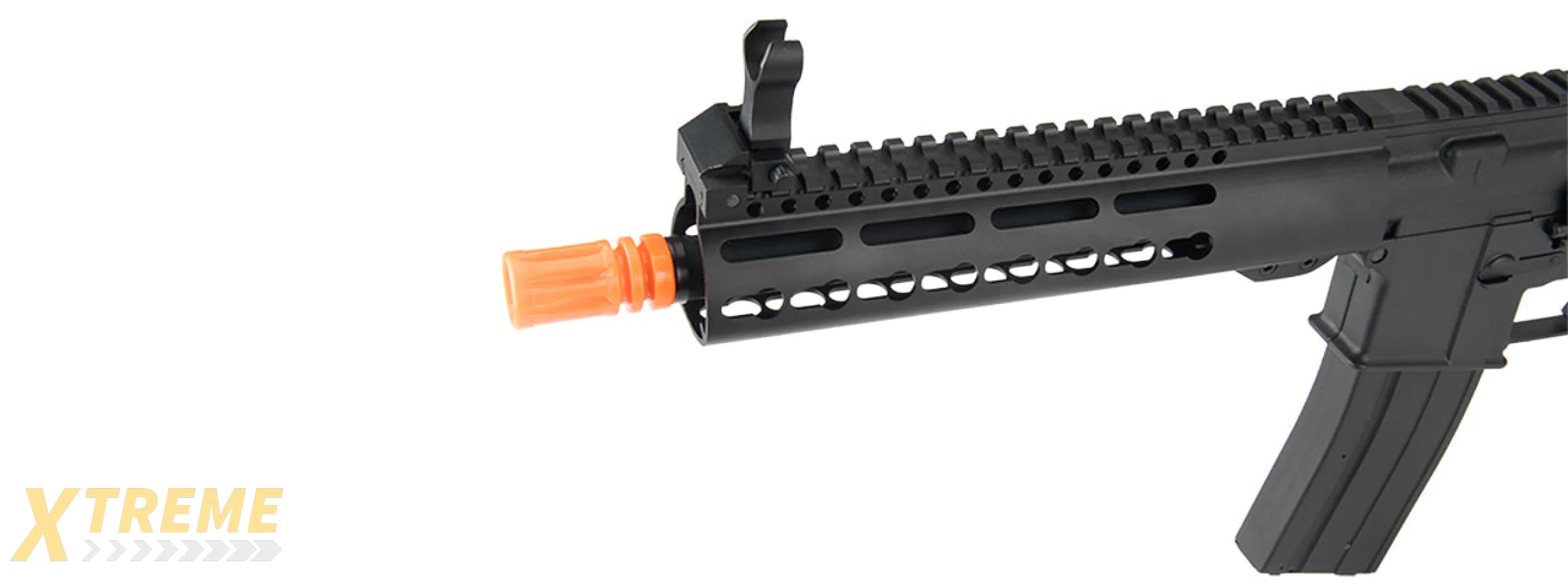 GOLDEN EAGLE MC6641 ELITE SERIES 9 KEYMOD GAS BLOWBACK AIRSOFT RIFLE (BLACK)