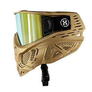 HSTL® Skull Goggle Metallic Gold w/ Gold Lens - XTREME Airsoft Superstore