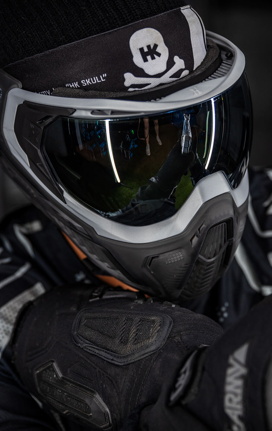 SLR Goggle - Graphite (Silver/Black/Smoke) Silver Lens - XTREME Airsoft Superstore