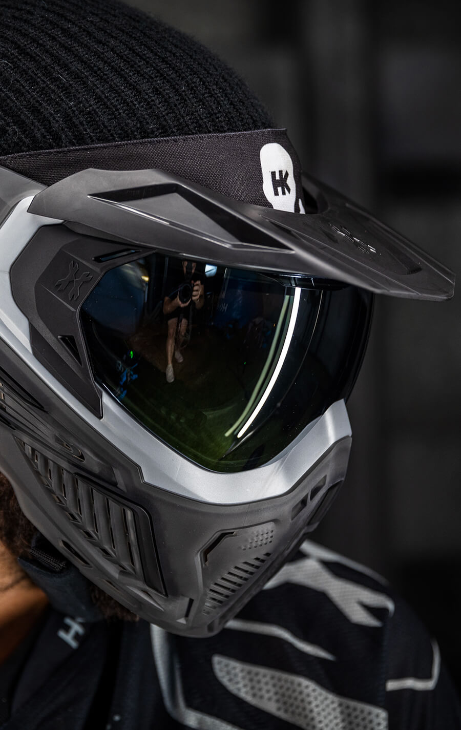 SLR Goggle - Graphite (Silver/Black/Smoke) Silver Lens - XTREME Airsoft Superstore