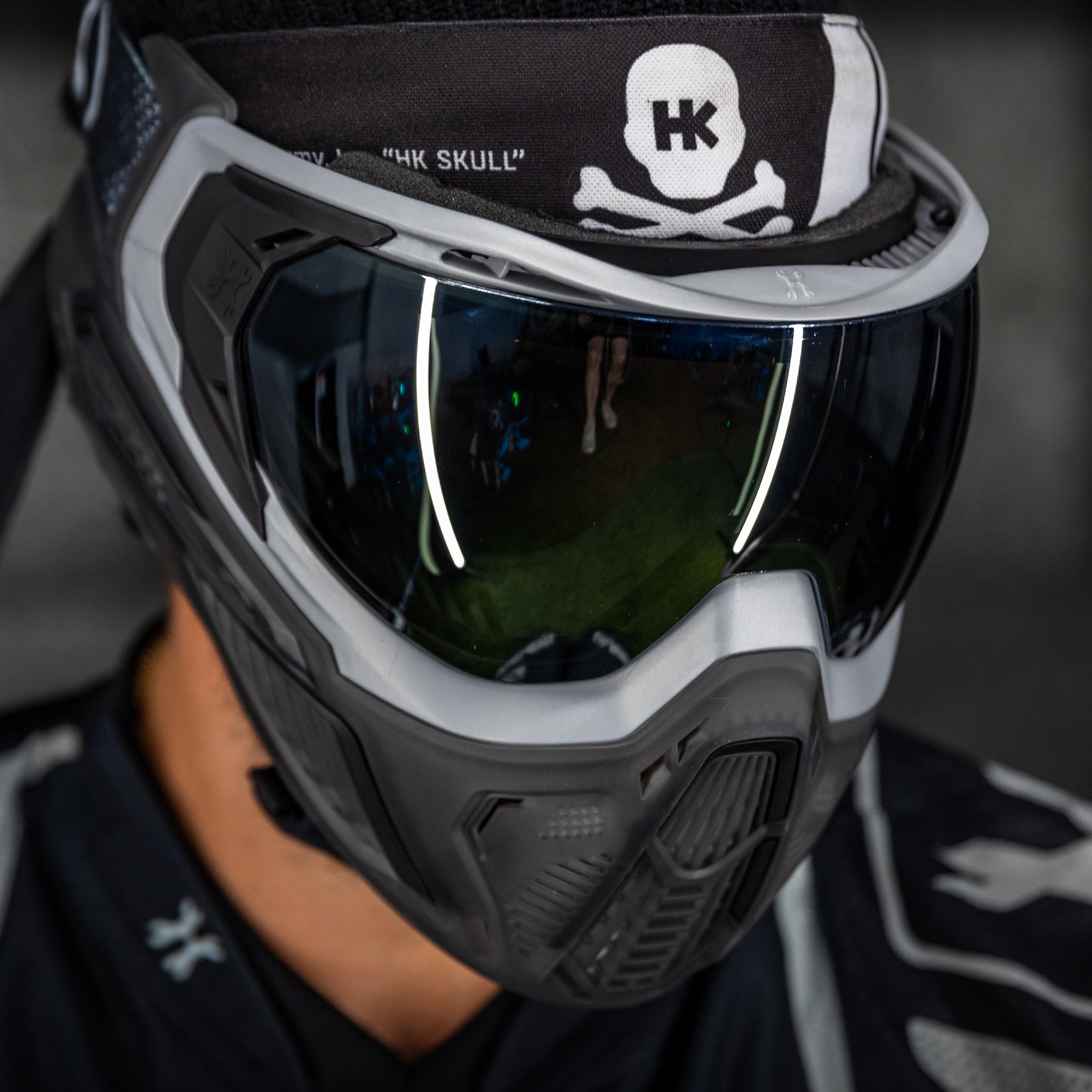 SLR Goggle - Graphite (Silver/Black/Smoke) Silver Lens - XTREME Airsoft Superstore