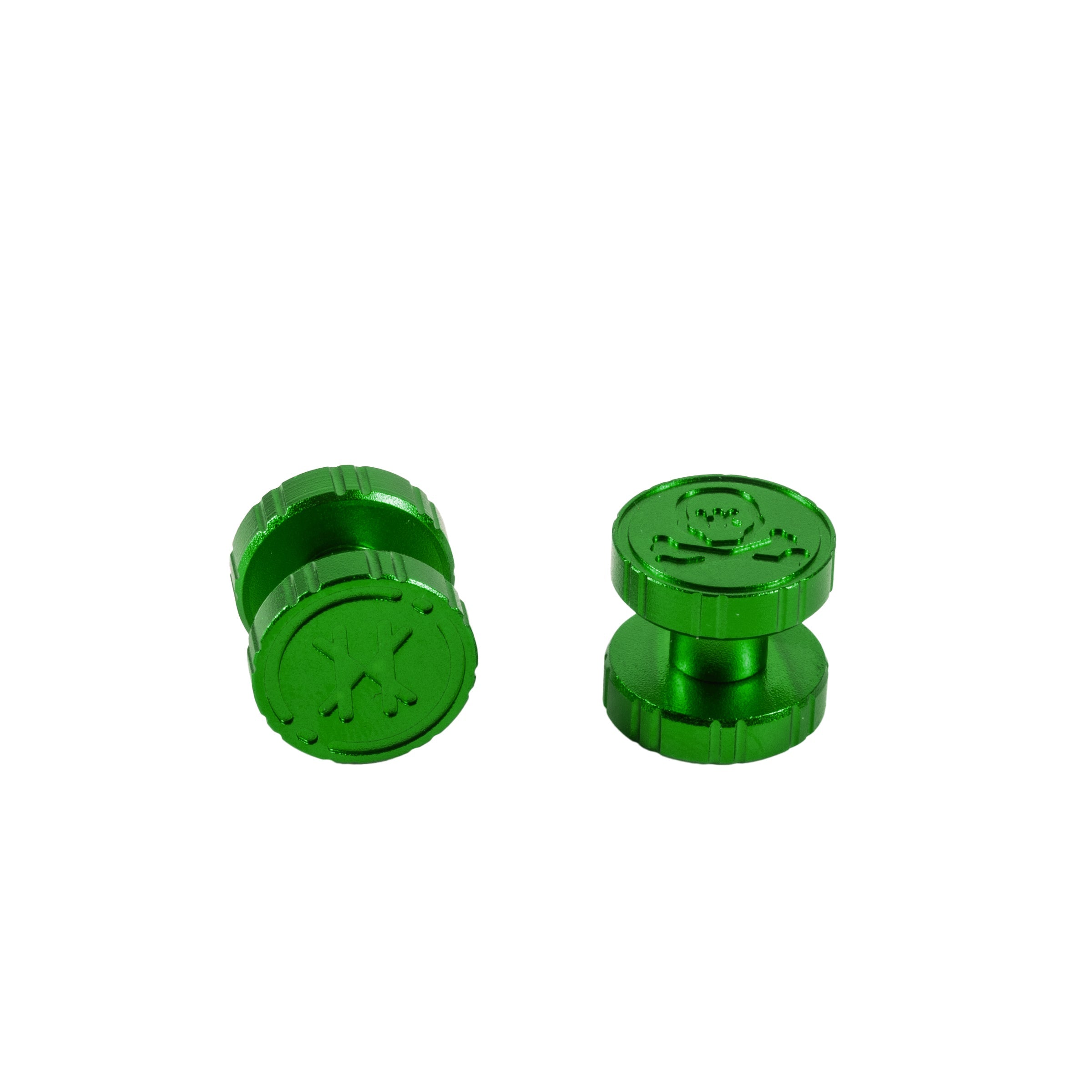 Machined Goggle Screw Set "Icon" Green - XTREME Airsoft Superstore