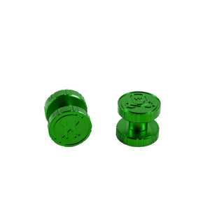 Machined Goggle Screw Set "Icon" Green - XTREME Airsoft Superstore