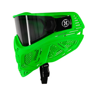 HSTL® Glowball™ Skull Goggle Neon Green w/ Smoke Lens - XTREME Airsoft Superstore
