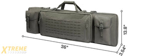 Guawin Laser Cut 46" Rifle Bag (Gray)