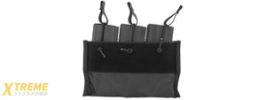 CA-376BN 1000D NYLON TRIPLE INNER M4 MAG POUCH FOR CA-311