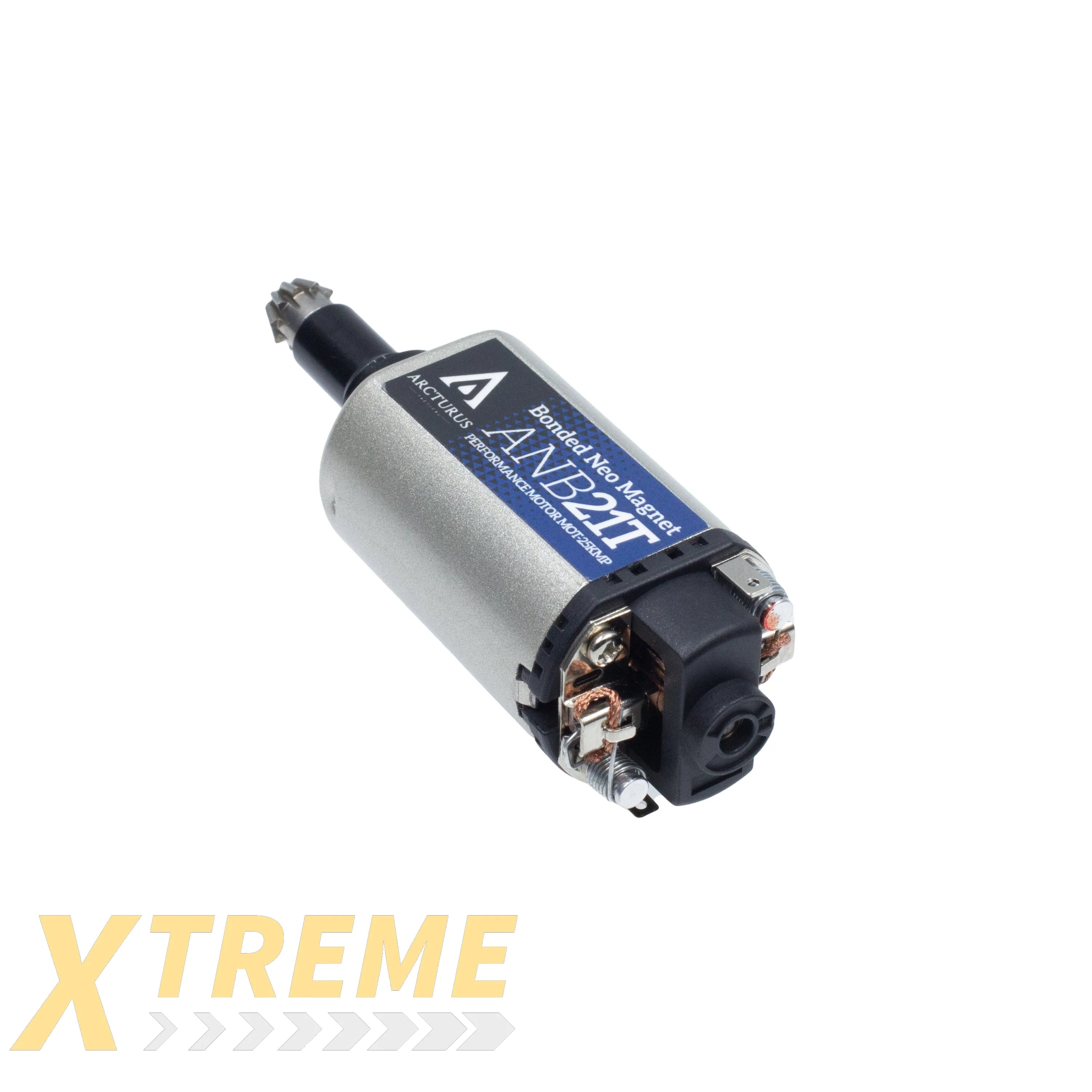 High Torque 25K Neodymium Motor 21T w/ MIM Steel Pinion Gear - O Type / Long - Sport Internal