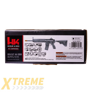 HK 416 A4 GBB - 6MM-BLACK - H&K - GAS BLOWBACK - SMG