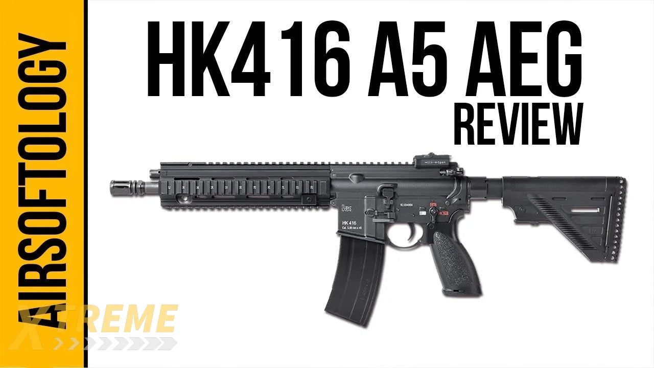 HK 416 A5 AEG 6mm Tan Airsoft Rifle | Elite Force Airsoft