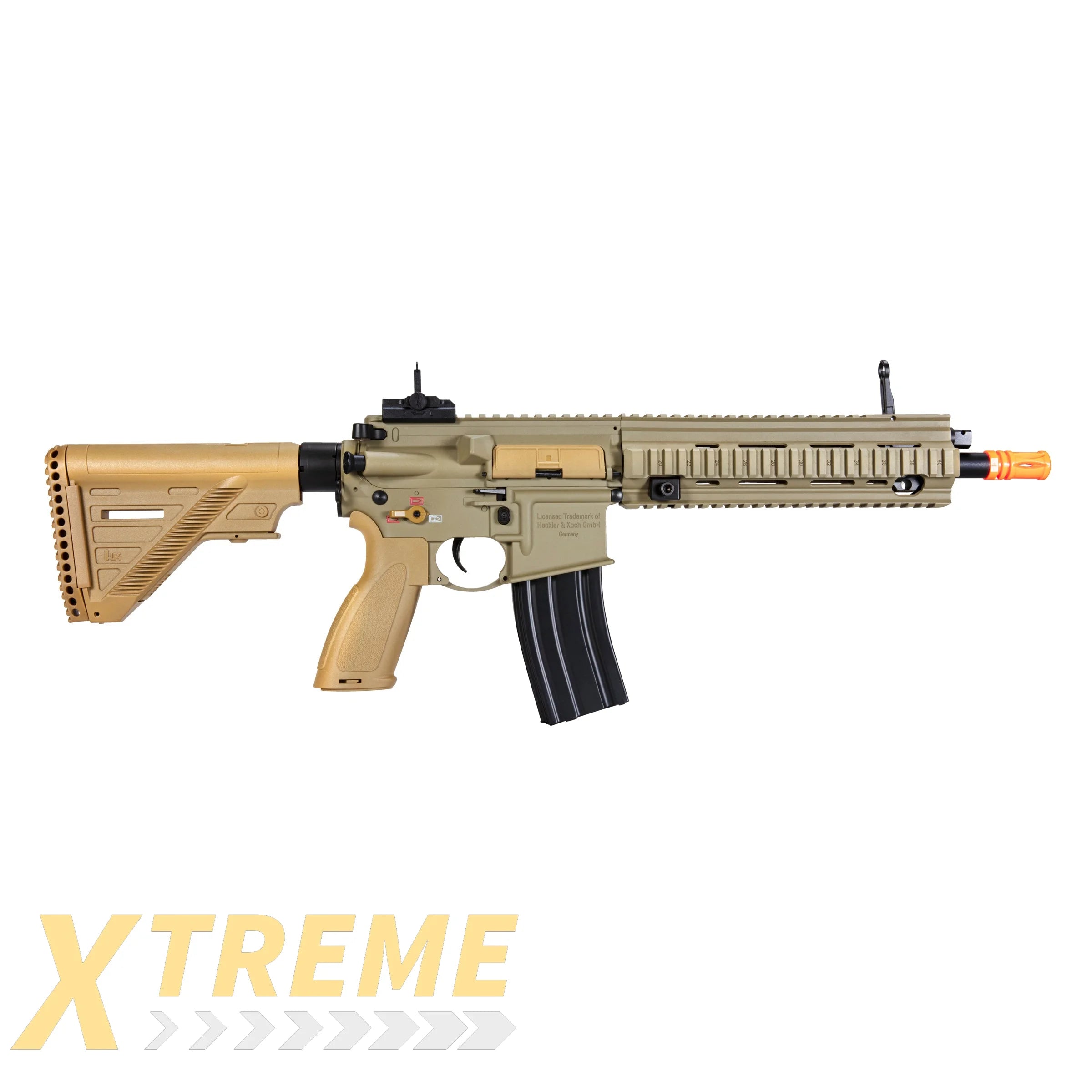 HK 416 A5 Gen 2 (EyeTrace) AEG Airsoft Rifle Tan - H&K - Rifles/SMG