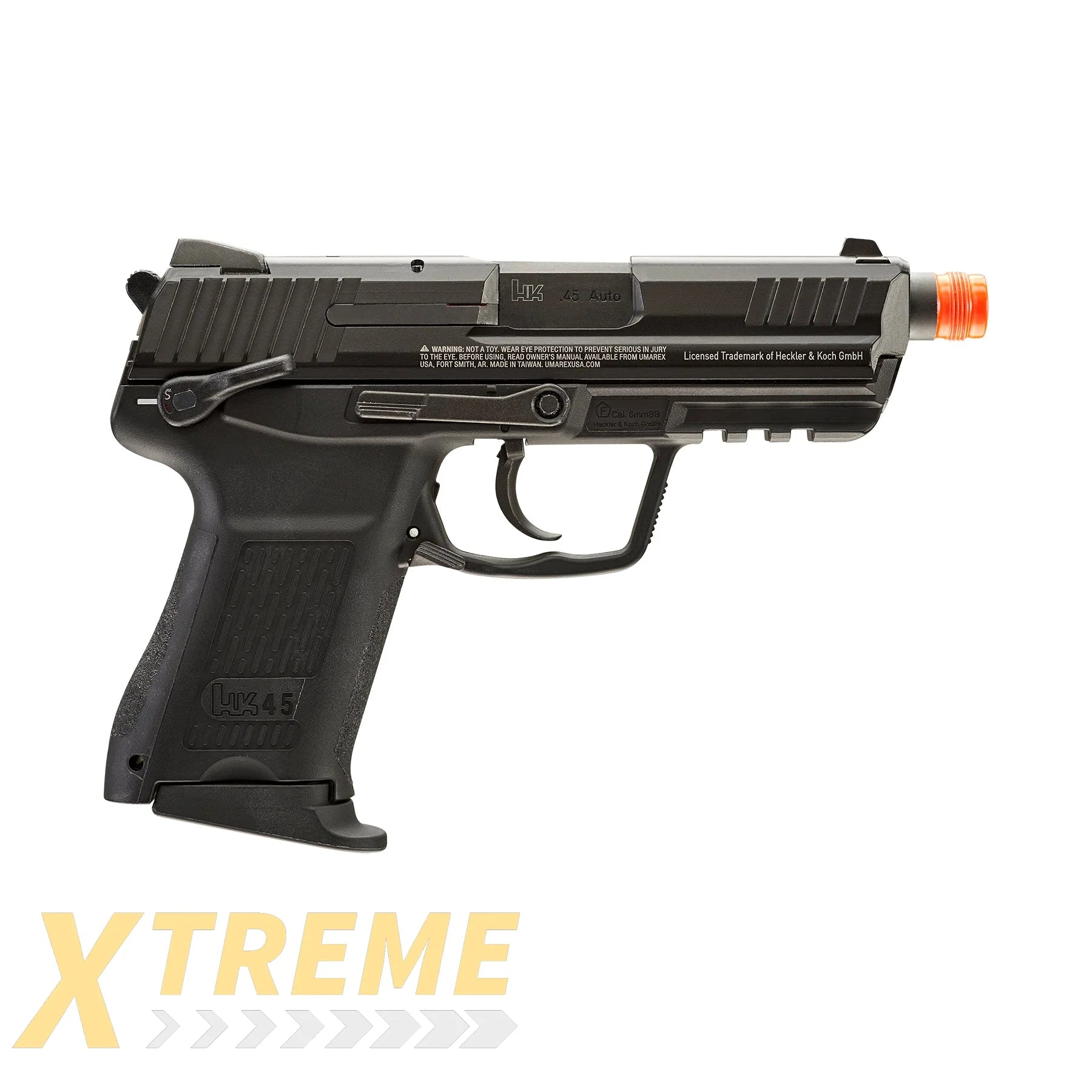 HK 45CT GBB - 6MM - BLACK - H&K GAS BLOWBACK - Pistols