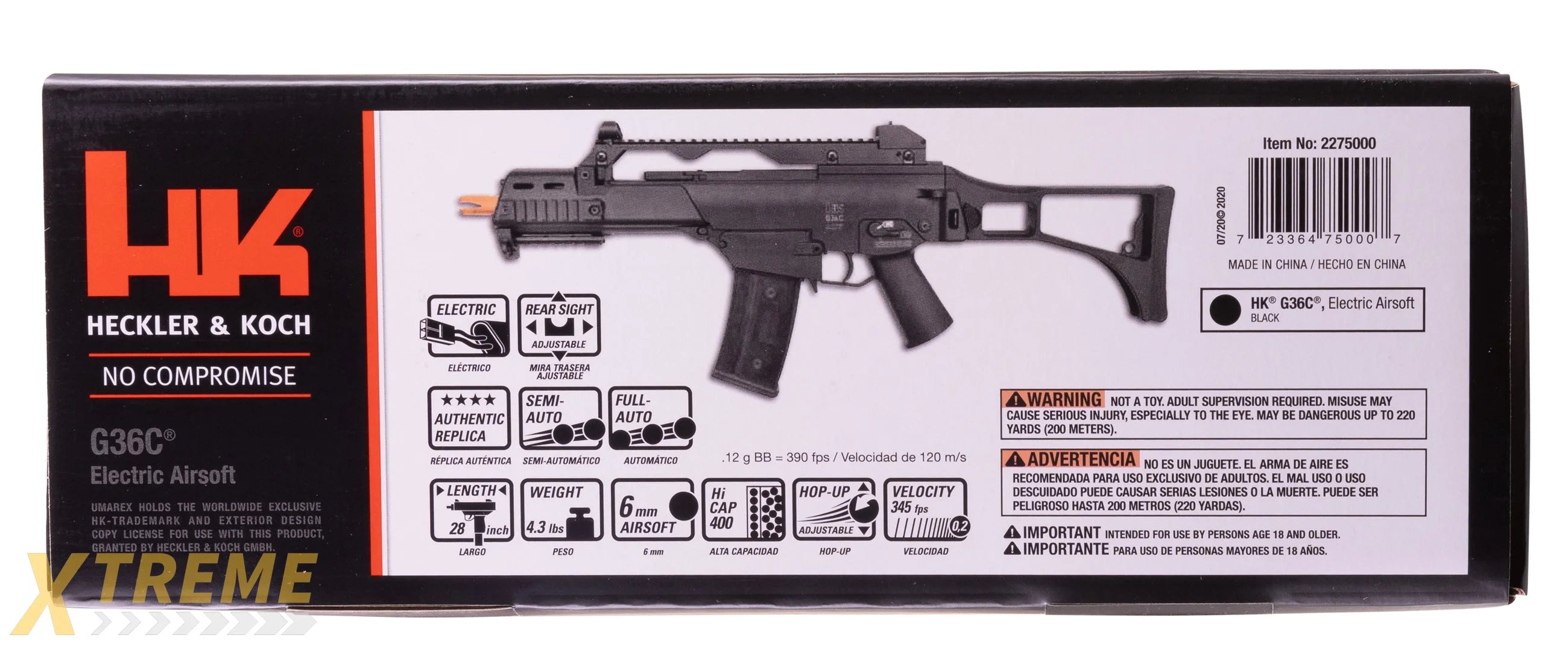 HK G36C - COMPETITION - BLACK - H&K - Rifles/SMG