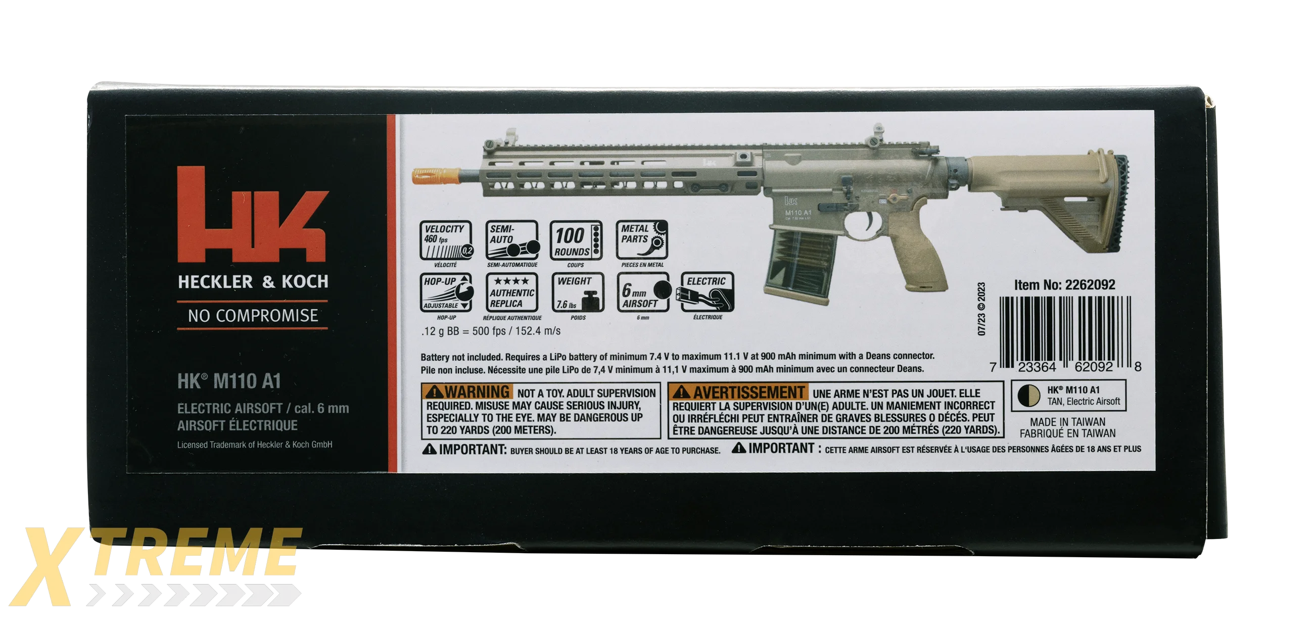 HK M110A1 AEG Airsoft Rifle - H&K - Rifles/SMG