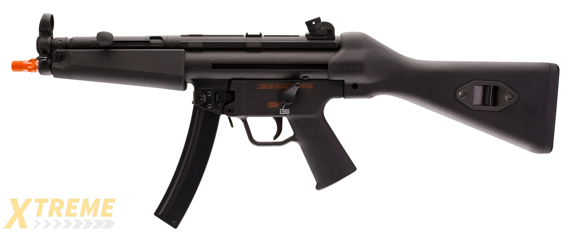 HK MP5 A4 AEG - 6MM - BLACK - H&K - Rifles/SMG